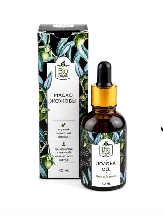 Масло жожоба с пипеткой, Jojoba moyi, 40 мл, Эгипет, оригинал