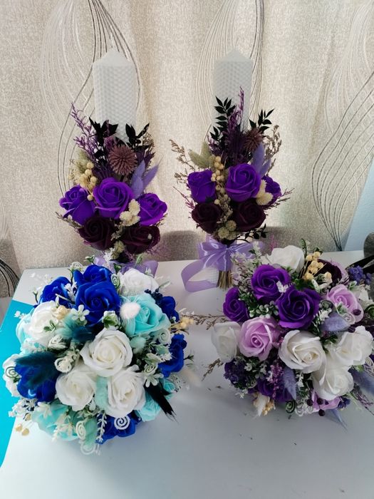 Lumânări de nuntă și botez