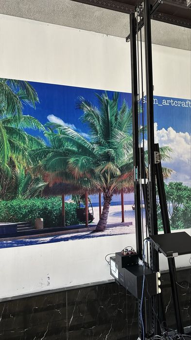 Wall printer 3D,5D,7D