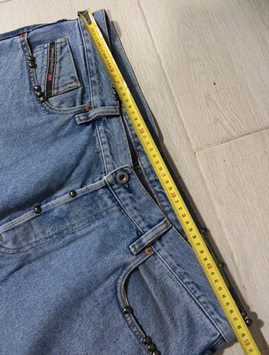 Diesel Blue Mharky 0077Z Jeans Men