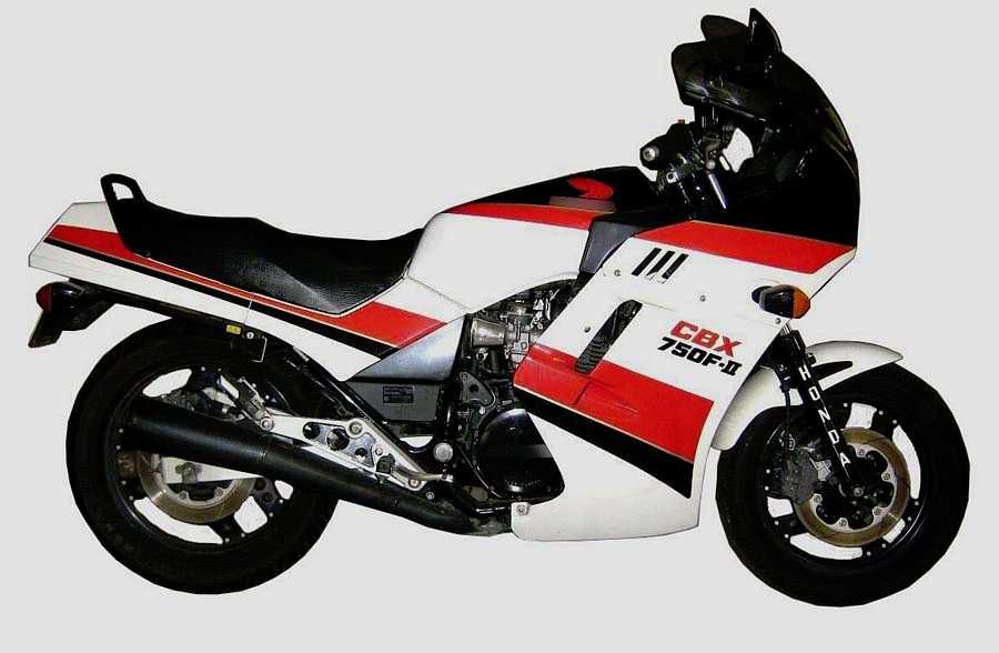 Стикери Honda CBX 750F 1984г.-1987г. лепенки хонда цбх 750 графики