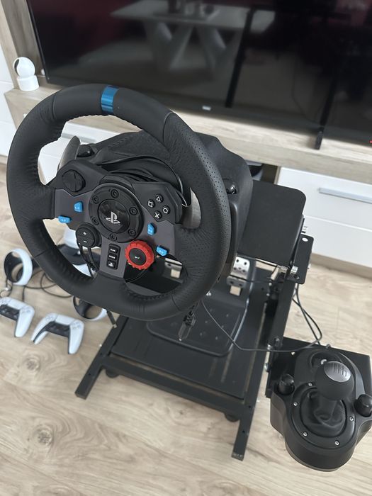 Playstation 5 CD + 2 Dual Sense + Vr2 + Logitech G29 + Shifter + Stand