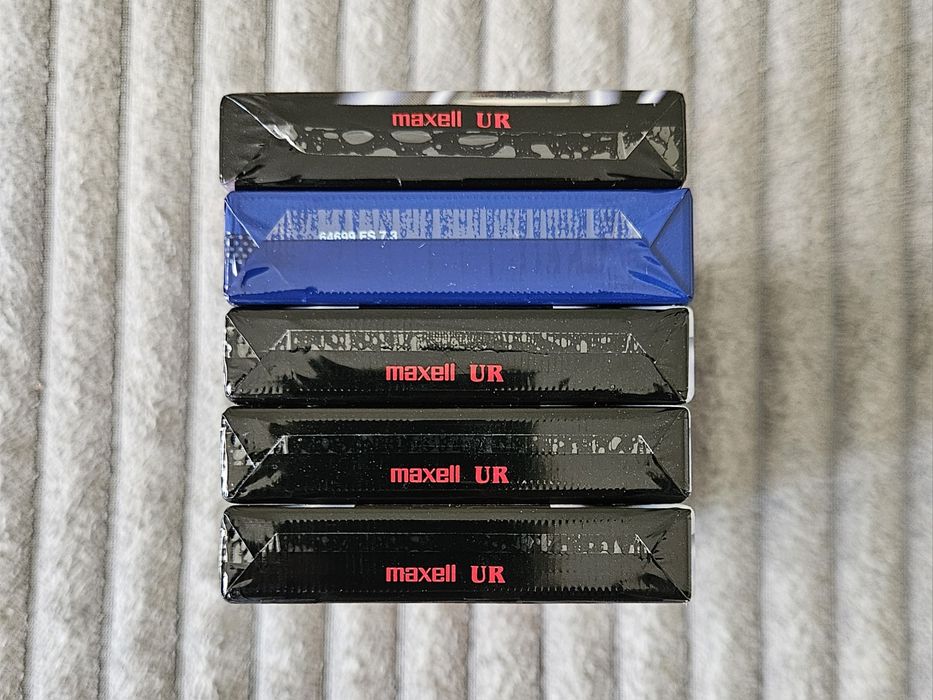 5 Casete Audio Maxell Ferric