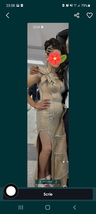 Rochie eleganta  lux