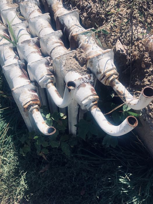 Чугуные батареи в хорошем состоянии