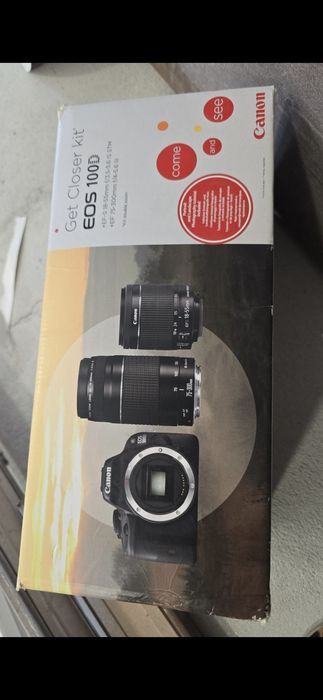 Canon EOS 100 D + 2 obiective