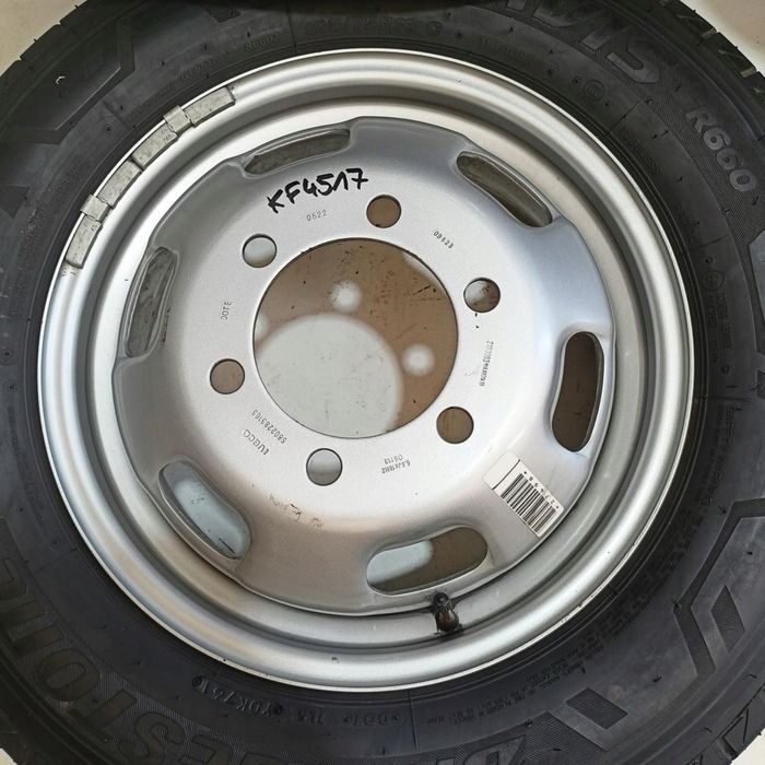 6бр.Оригинални джанти 16" 6x170 за ДВОЙНА ГУМА Iveco Daily(2000-2025)