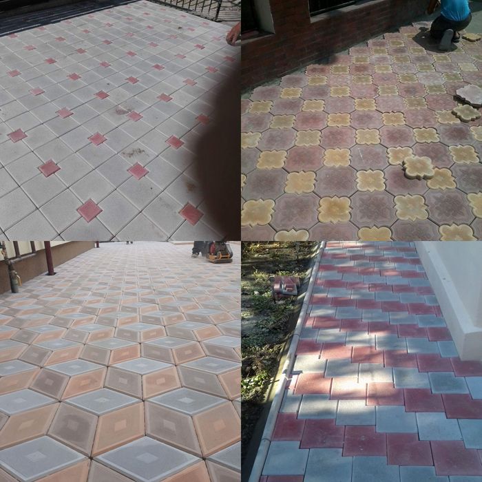 Producem pavaje model solzi antiderapante pentru gradina  pavele