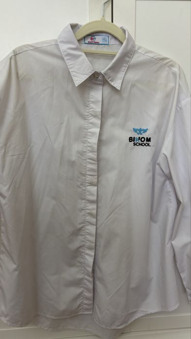 школьная рубашка binom