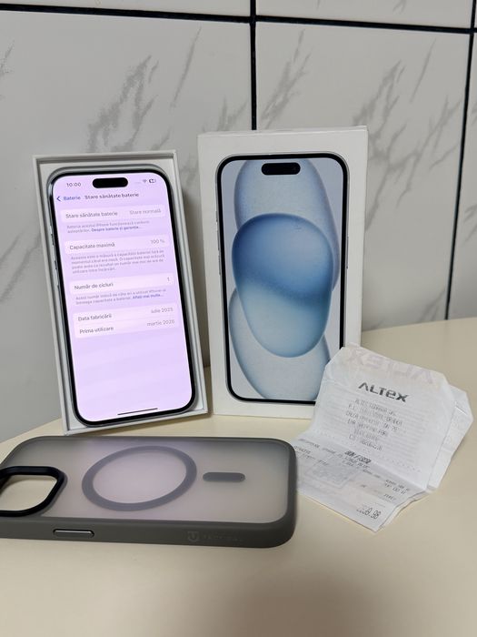 iPhone 15 Nou Garantie 5G 128 GB Culoare Deosebita