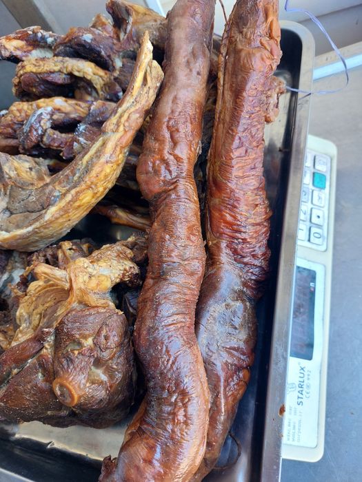 Мясо горячего копчения