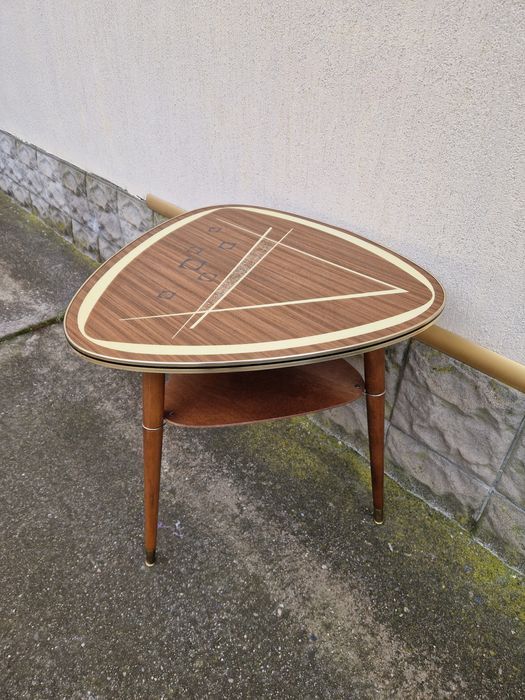 Уникална рядка антикварна немска масичка