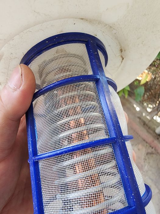 Ионизатор воды в бассейне.