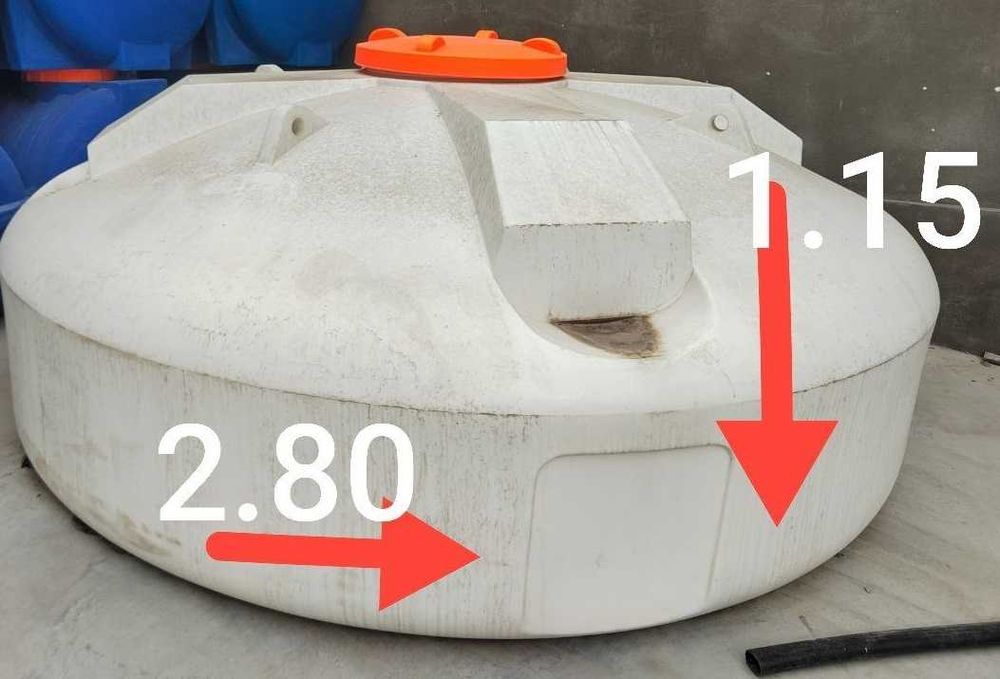 Емкость для воды,Бочка пищевой, от 300л до 35 000л , Bo'chka. ЗАВОД