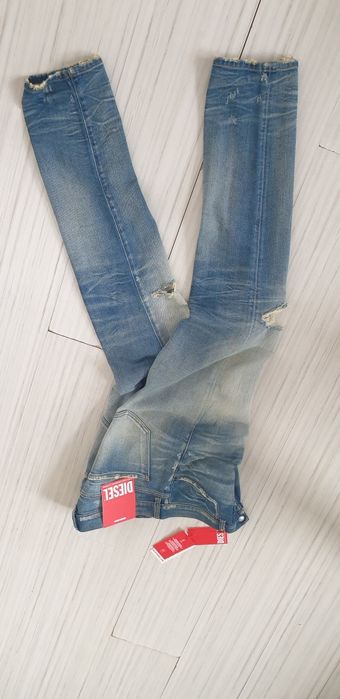 Diesel 2019 D - Struct Slim Made Italy / 33 НОВО! ОРИГИНАЛ Мъжки Дънки