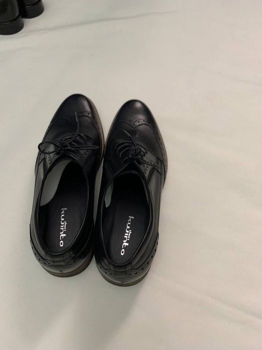 Кожаные мужские туфли