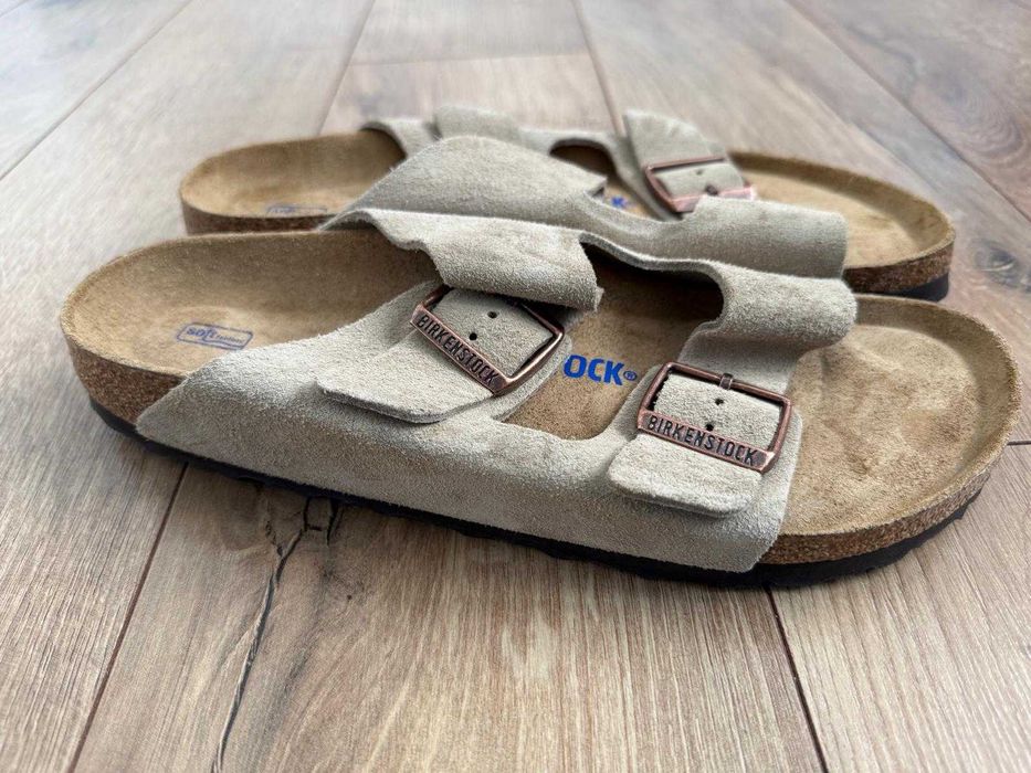 Birkenstock 41 Arizona Soft papuci piele barete piele