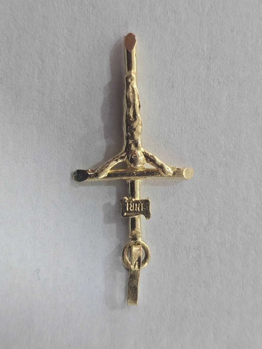 Златно кръстче 14 карата 1гр.