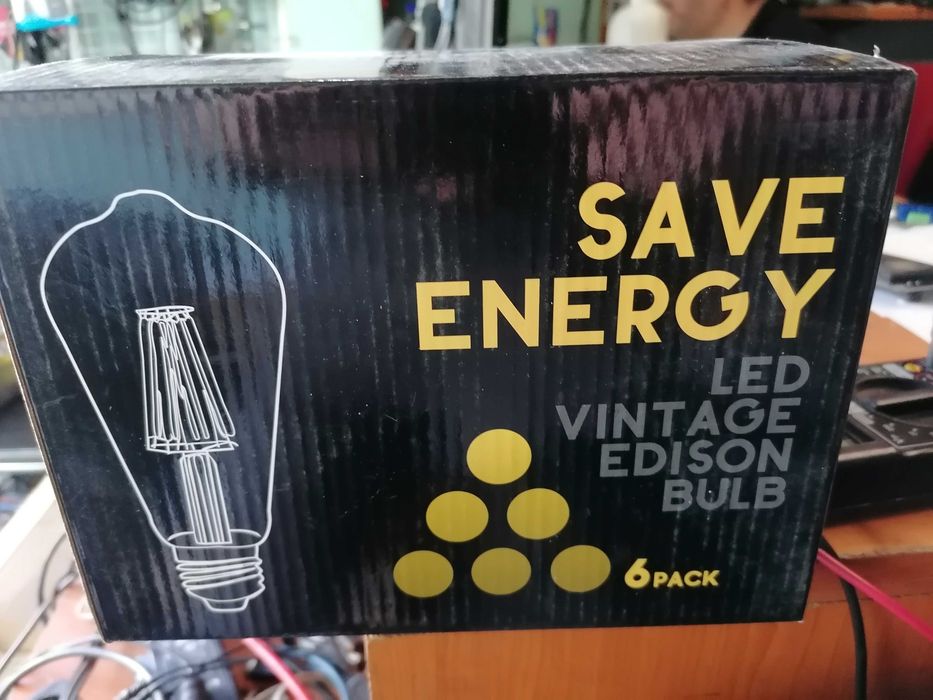 LED крушки Woowtt VINTAGE EDISON 6Watt