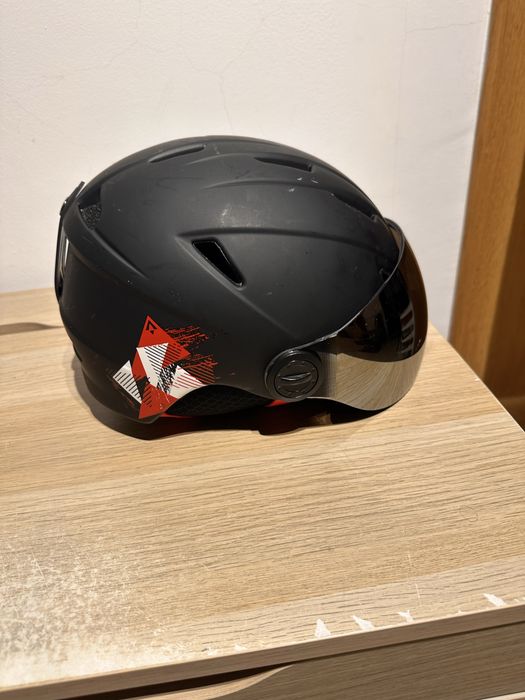Cască ski/snowboard cu vizieră – TecnoPro – stare bună