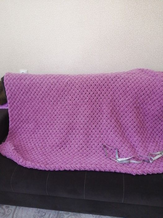 Пледы детские пуффи