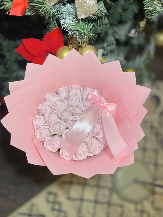 Buchet de flori din sapun