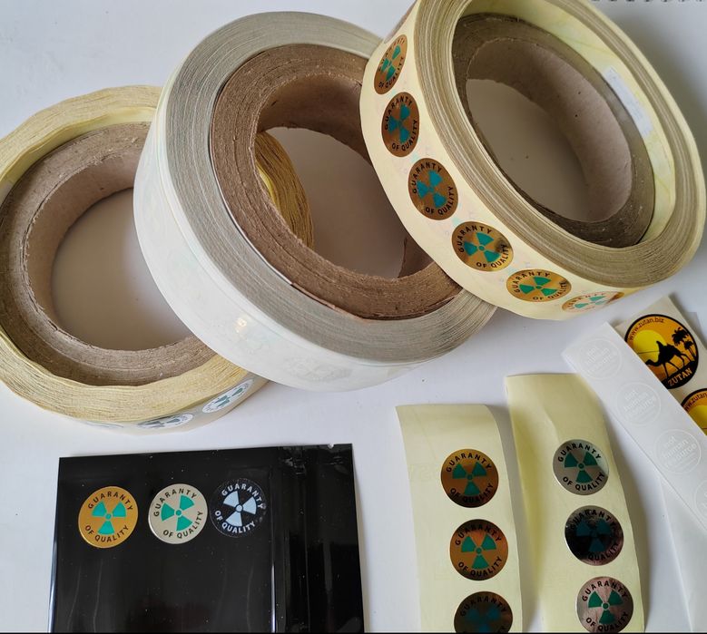 Наклейки стикеры круглые 20 мм.