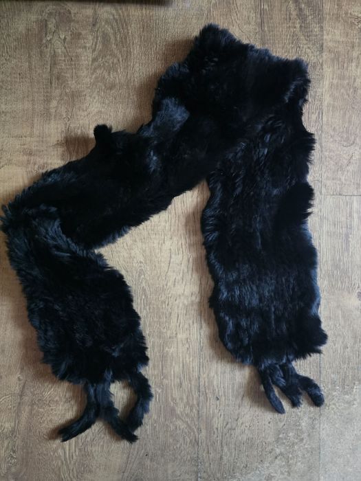 Шал естествен косъм заек