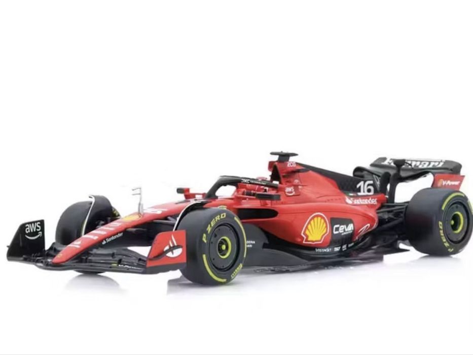 Макет на болид Bburago 1/18 Ferrari Formula Racing team #16 C. Leclerc