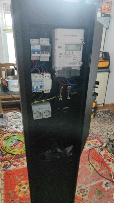 Установка зарядки для электромобиля