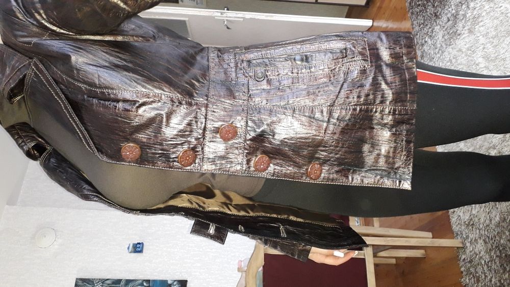 Сако естествена кожа