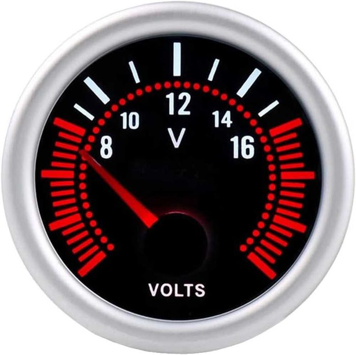 Измервателен уред Волтметър за автомобил - 8V до 16V.