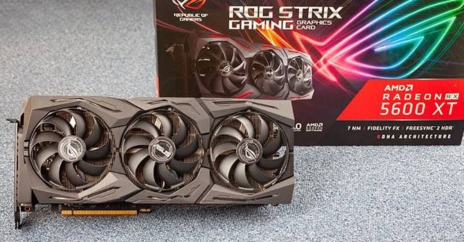 Placa video Asus Strix 5600xt 8GB Editie Speciala HOF