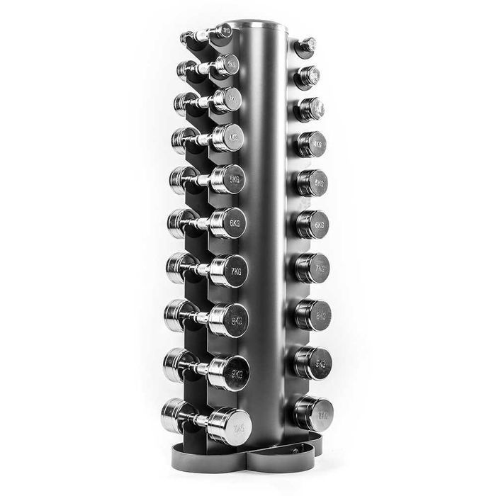 Стойка за Гири Поставка за Дъмбели 10 чифта