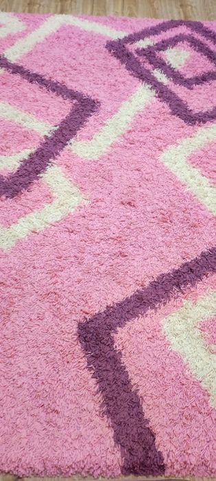 Килим шаги - розов