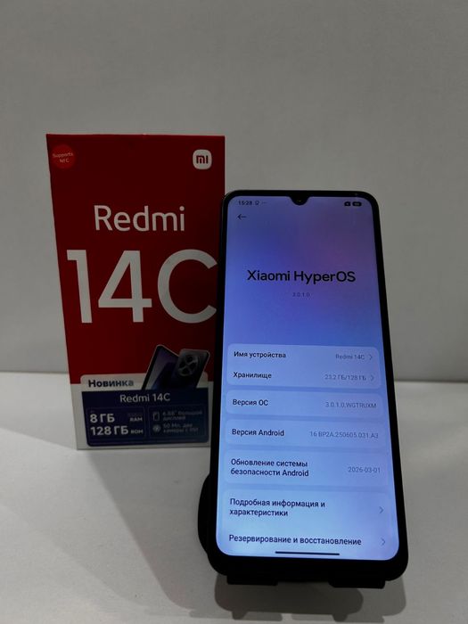 Xiaomi, Redmi 14C 128 gb, синий