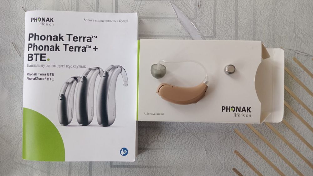 Слуховой аппарат новый