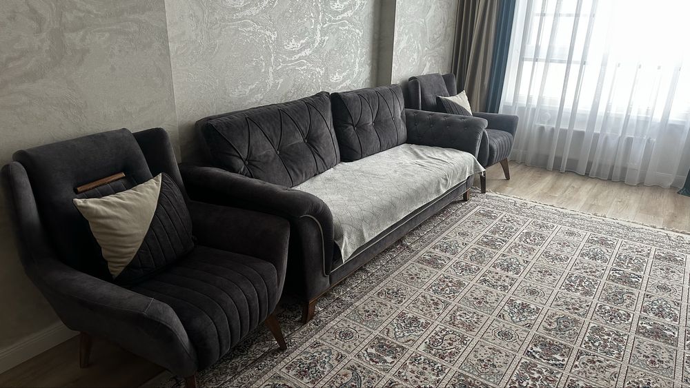 Диван с креслами раскладной