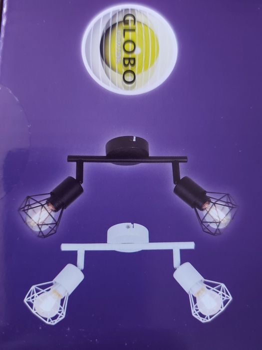 Plafoniera NOUA, reglabila, 2 becuri fasung E14,