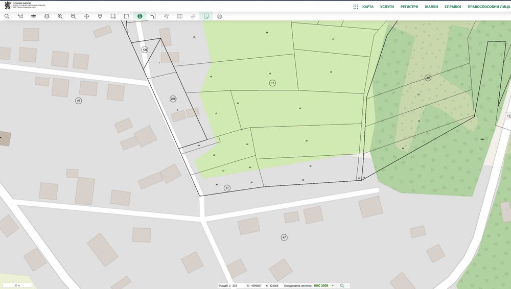 Продава се Парцел в с. Лозеница, Област Благоевград - 814 кв.м за 29 €/кв.м - Снимка #3