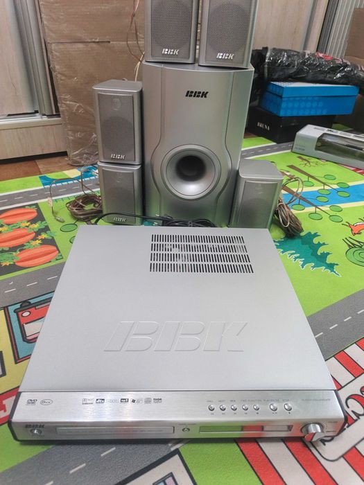 Dvd BBK+ комплект колонок