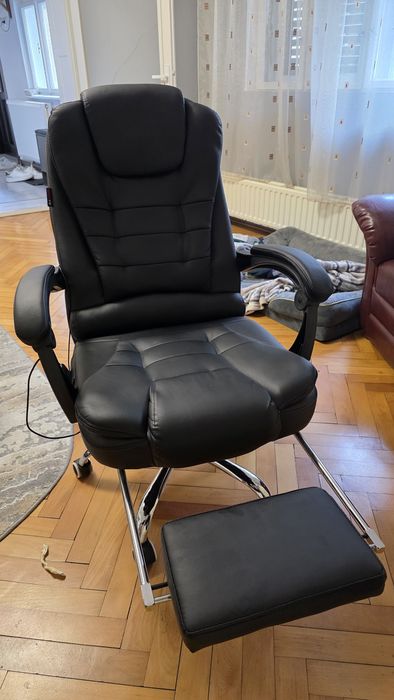 Scaun de birou cu incalzire si masaj