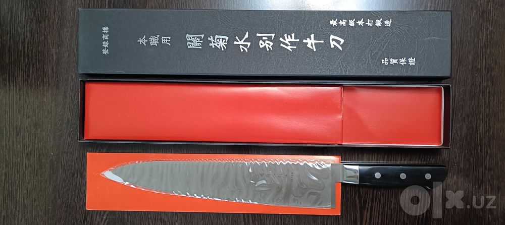 Настоящий Японский шеф-нож "Nakiri". (Original)