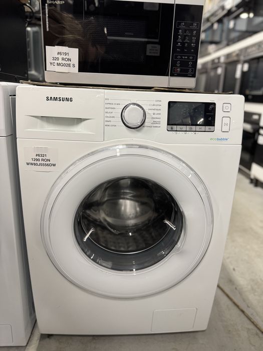 Mașină de spălat rufe Samsung WW80J5556DW
