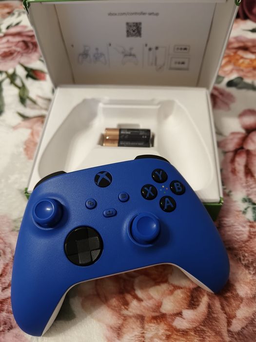 Controler xbox shock blue