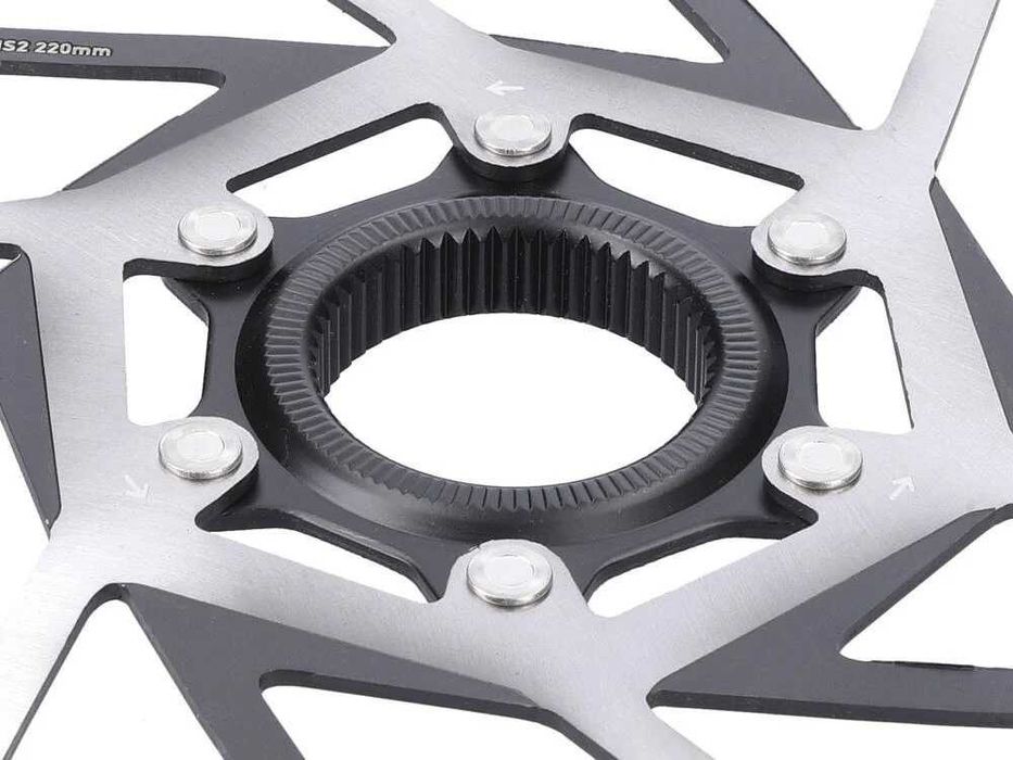 Rotor Shimano RT-EM810, 203mm, DEORE XT аналог на RT-MT800 и SRAM 220mm HS2 Rounded