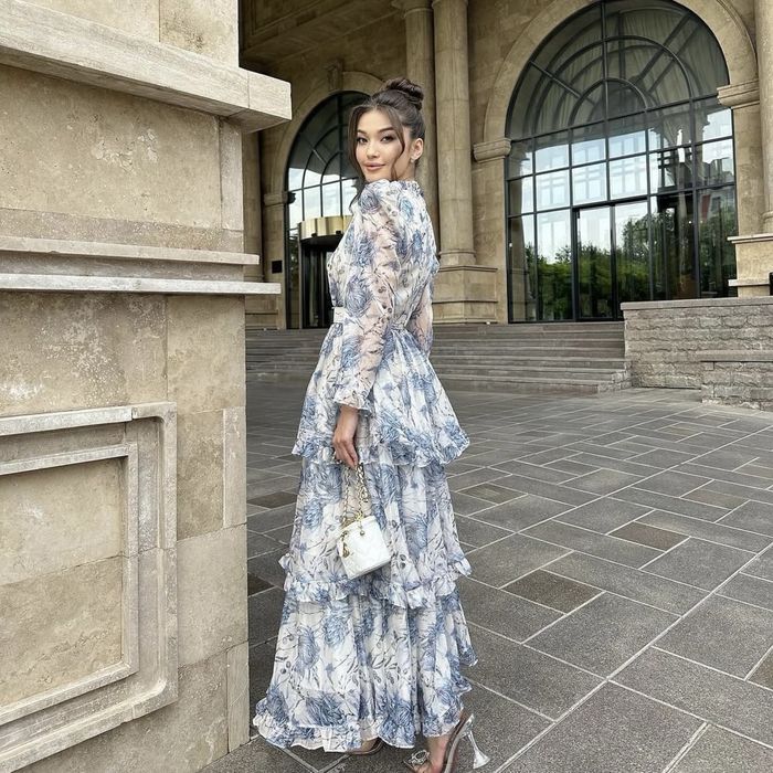 Платье шифон 48размер