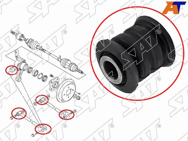 Сайлентблок Suzuki Escudo