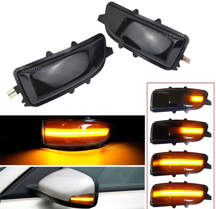 Динамични (бягащи) мигачи за огледалата за Волво Volvo