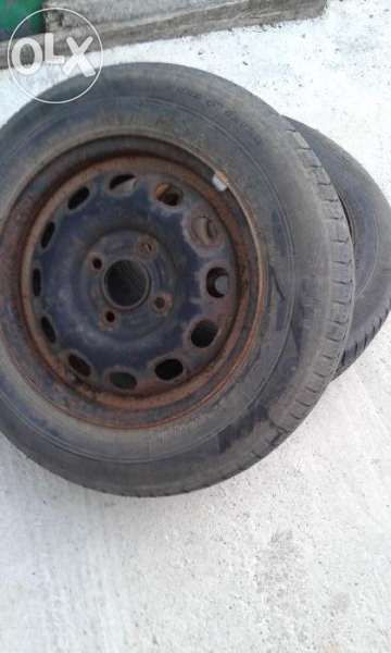 комплект джанти с двойна гума за нисан кабстар